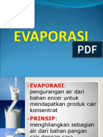 Evaporasi Makanan