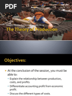 (H) The Theory of Production (Latest Revision)