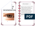 Diabetic Eye Disease Macular Degeneration