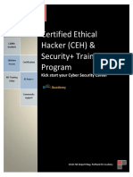 CEH and Security+ Course Outline