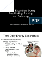 Energy Expenditure During Walking Jogging