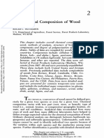Chemical Composition of Wood Pettersen 1984