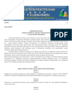 SPTP-Serikat Pekerja Tingkat Perusahaan-PT. Billabong Indonesia - AD - ART