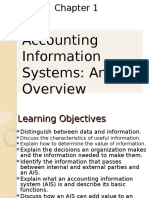 Accounting Information Systems: An