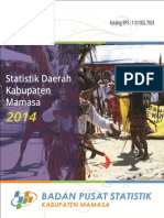 Statistik Daerah Kabupaten Mamasa 2014 PDF