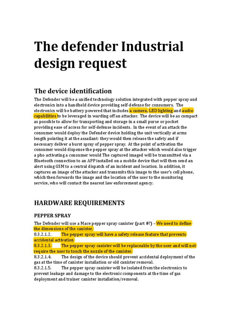 Industrial Design Request | PDF | Electrical Connector | Printed ...