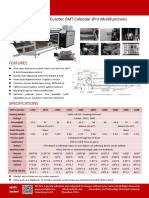 Rotary Heat Press Calender Easty Eurotec EMT Heat Transfer Printing Machine