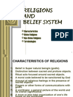 Religions AND Belief System