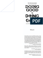 Doing Good by Doing Good