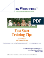 FastStartTrainingTips.pdf