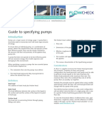 Flowcheck Guide To Pumps PDF