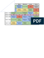 Horario 2º DAM