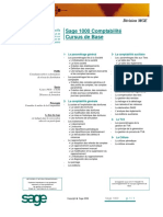 Plan de Formation Sage 1000 Comptabilité