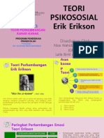 Teori Psikososial Erik Erikson