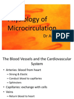 Physiology of Microcirculation: DR Anupama