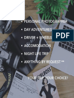 Personalized Adventure Planning Service