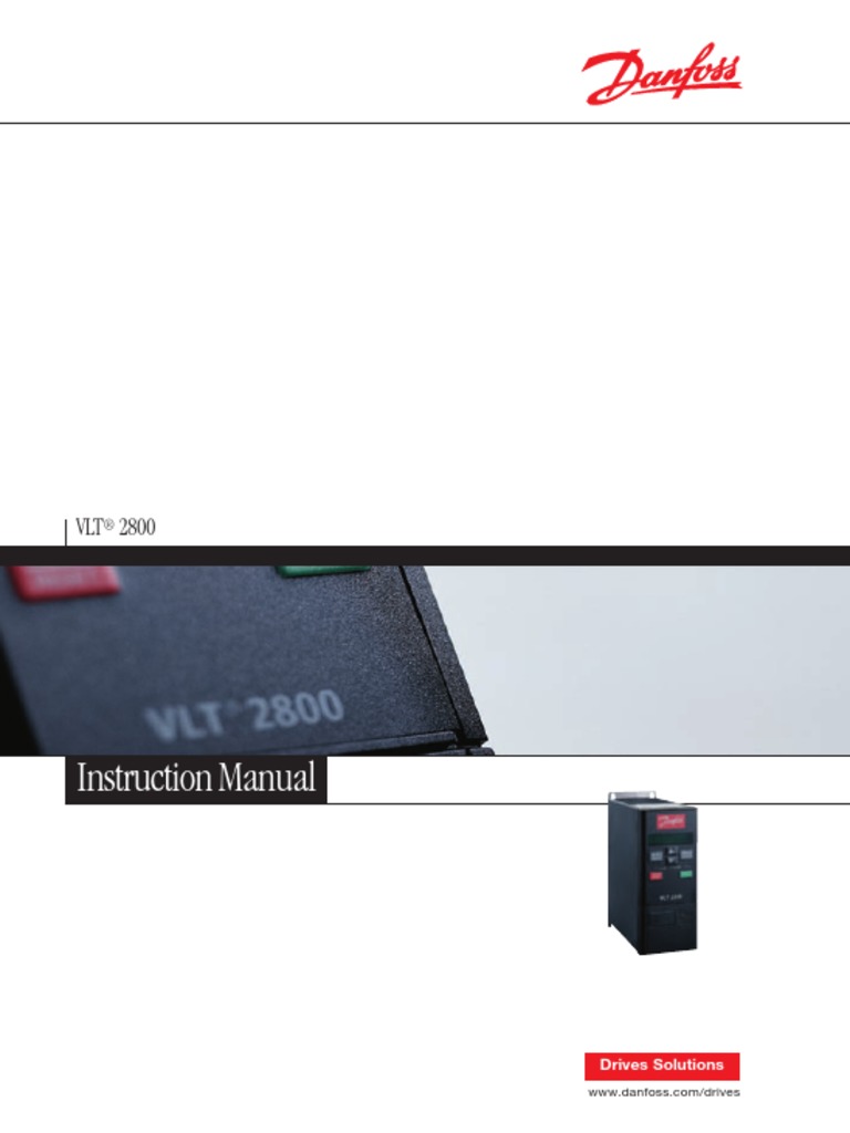 Danfoss VLT 2800 Manual | Power Supply | Alternating Current