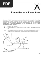 Properties of A Plane Area: Appendix