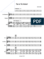 This Is The Moment - Score and Parts