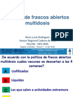 Politica Frascos Abiertos