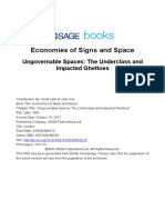 Lash and Urry (1994) Economies of Signs and Space - Chapter 6 - Accumulated Class - The Underclass and Ghettoes