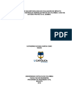 Diseño de Una Metodología de Evaluación de Impacto Ambiental en Centrales Hidroeléctricas en Colo