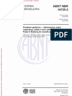 ABNT NBR 14725-2 2009