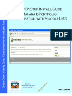 Download Step-By-Step Install Guide Mahara ePortfolio  Integration with Moodle LMS v10 by Kefa Rabah SN36856867 doc pdf