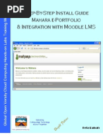 Download Step-By-Step Install Guide Mahara ePortfolio  Integration with Moodle LMS v10 by Kefa Rabah SN36856867 doc pdf