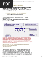 Judaísmo Bíblico Fundamentado Caraita Tetragrama