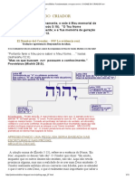 Judaísmo Bíblico Fundamentado Caraita Tetragrama