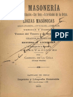 La Masonería, Gabriel Dela Gala, 1901 PDF