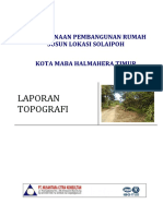 Laporan Topografi Rusunawa