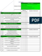 Check List Evaluación de Simulacros