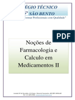 Nocoes de Farmacologia e Calculo de Medicamentos 2 PDF