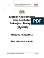 MyKKP - Permohonan Ceramah