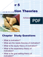 Ch05 Motivation Theories