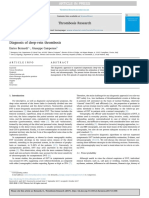 Diagnosis of Deep-Vein Thrombosis