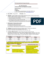 CV Tarun Das Transport Economist January 2018