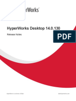HyperWorks Desktop 14.0.130 ReleaseNotes