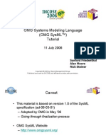 SysML Tutorial Baseline To INCOSE 060524 Low Res