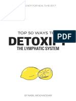 Top 50 Ways To Detoxify Your Lymphatic System