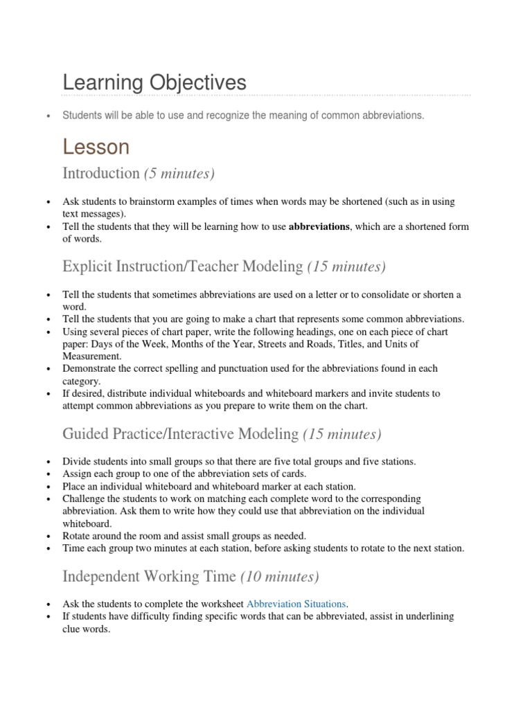abbreviations-lesson-plan-download-free-pdf-educational-psychology