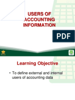 3 Users of Accounting Information