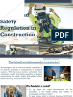 Health and Safety Regulation in Construction