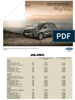 Lista de Preturi Ford Kuga