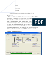 Simulasi HE Menggunakan Hysys