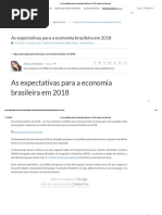 As Expectativas Para a Economia Brasileira Em 2018 _ Janus Investimentos
