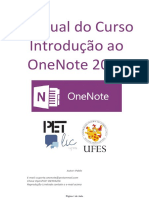 Introdução Ao OneNote 2016