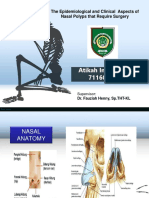 Atikah Insani Taqwa 71160891130: The Epidemiological and Clinical Aspects of Nasal Polyps That Require Surgery